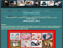 Tablet Screenshot of fotopetras.cz